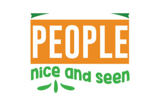 People Nice and Seen Quote: Graphics for Crafts